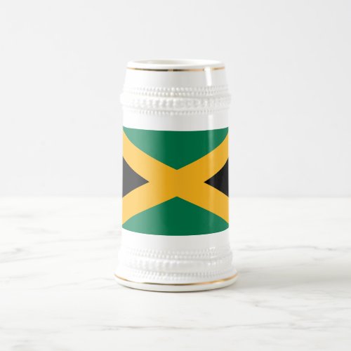 Jamaica Flag Beer Stein