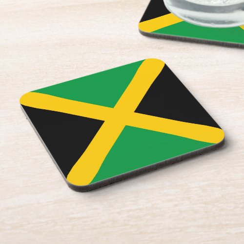 Jamaica Flag  Beverage Coaster