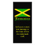 Jamaica Flag, Black, Green and Yellow Rack Card