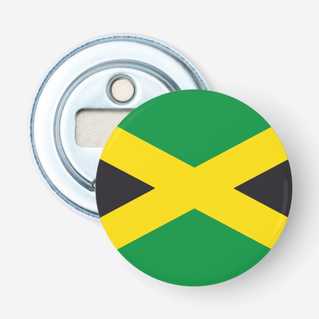 Jamaica flag bottle opener (Front)