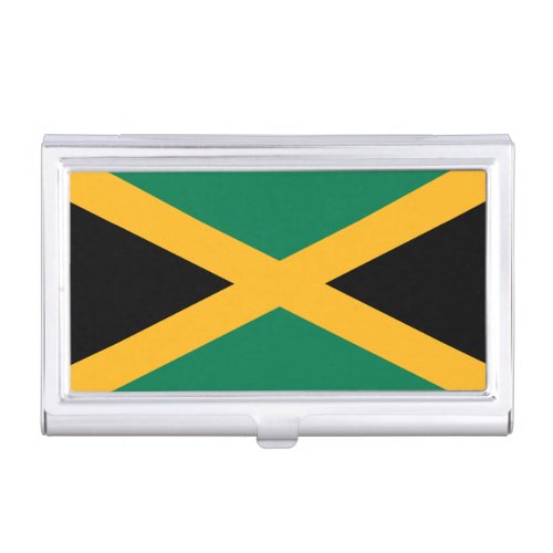 Jamaica Flag Business Card Case