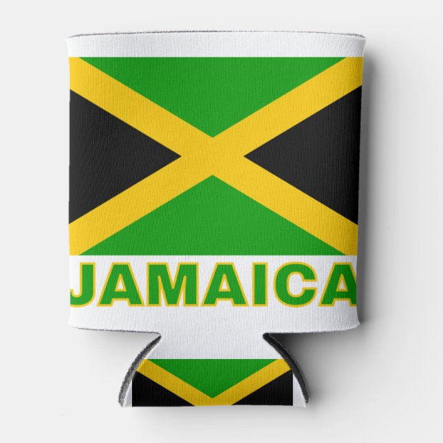 Jamaica Flag Can Cooler (Front)