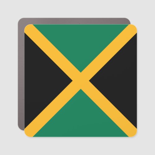 Jamaica Flag Car Magnet