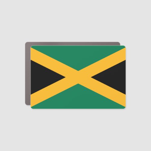 Jamaica Flag Car Magnet