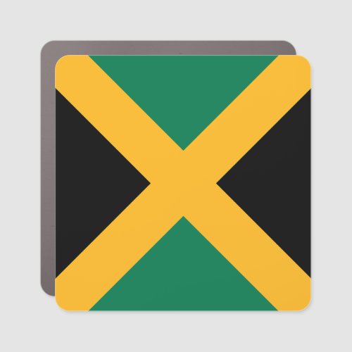 Jamaica Flag Car Magnet