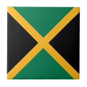 Jamaica Flag Ceramic Tile