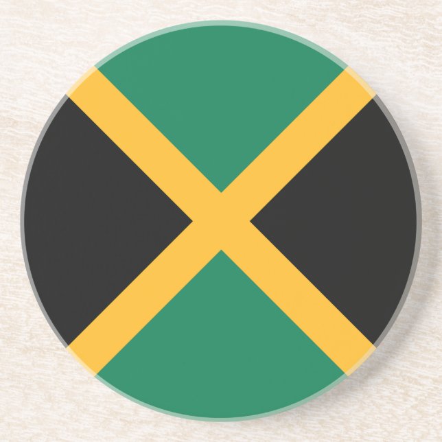 Jamaica Flag Coaster (Front)