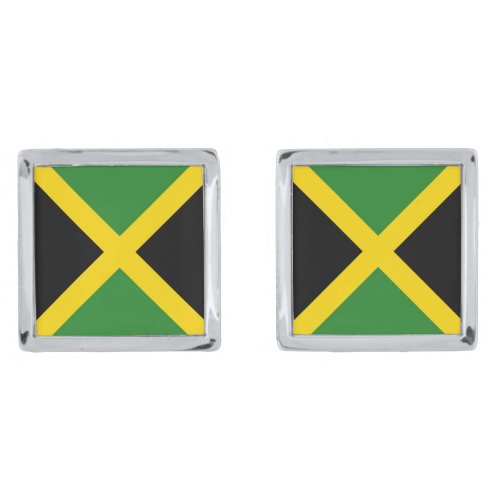Jamaica Flag Cufflinks