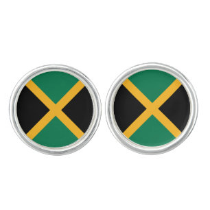 Jamaica Flag Cufflinks