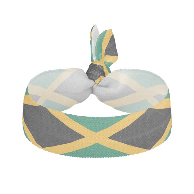 Jamaica Flag Elastic Hair Tie (Front)