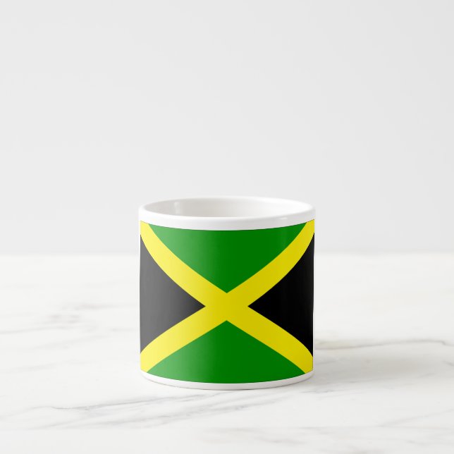 Jamaica Flag Espresso Cup (Front)