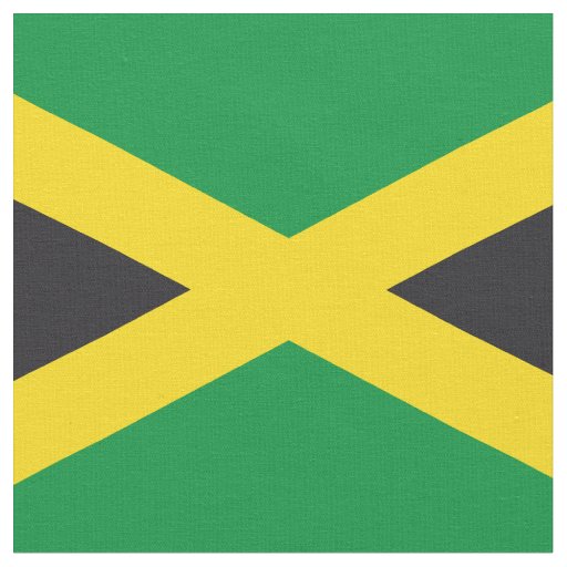Jamaica flag fabric