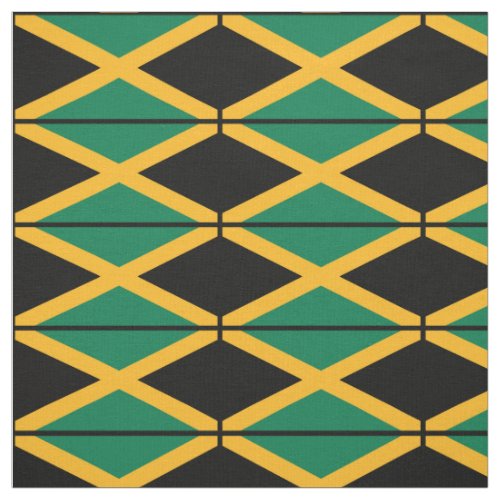 Jamaica Flag Fabric