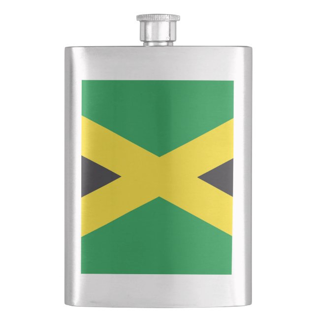Jamaica flag flask (Front)