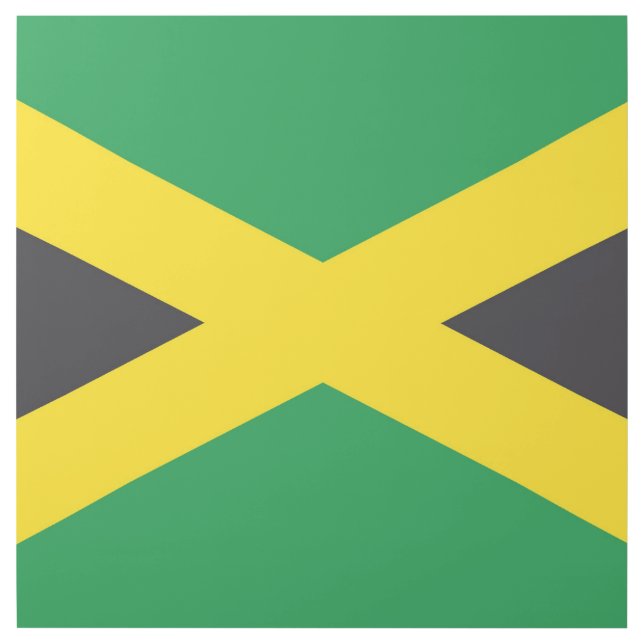Jamaica flag gallery wrap (Front)