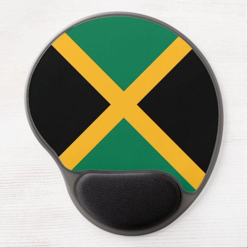Jamaica Flag Gel Mouse Pad