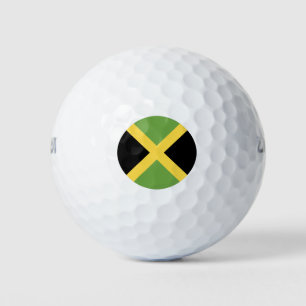 Jamaica Flag Golf Balls