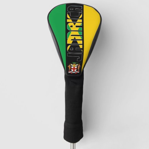 Jamaica Flag Gorgeous Patriotic Golf Head Cover