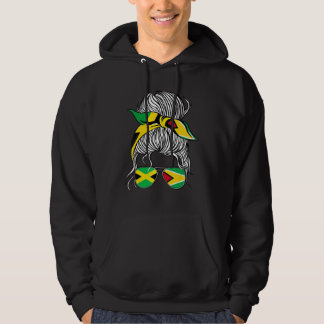 Jamaica Flag Guyana Grown Women Girl Country Hoodie