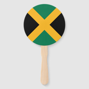 Jamaica Flag Hand Fan