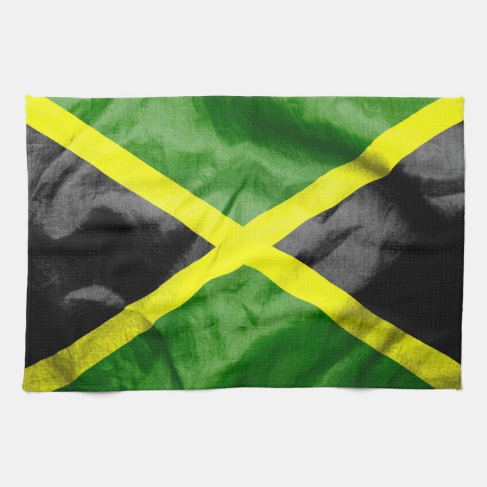 Jamaica Flag Hand Towel