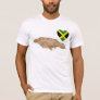 Jamaica Flag Heart and Map T-Shirt