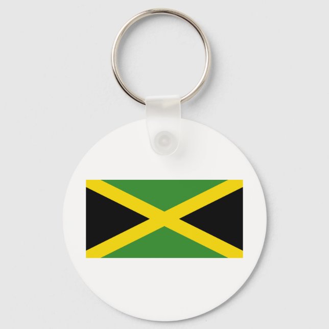 Jamaica Flag Keychain (Front)