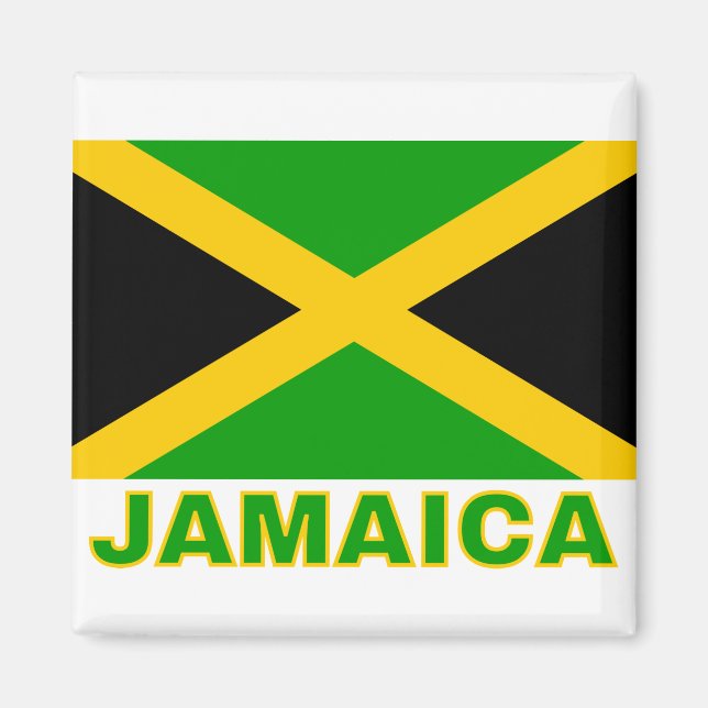 Jamaica Flag Magnet (Front)