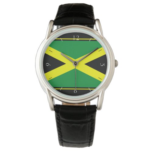 Jamaica Flag Mens Watch