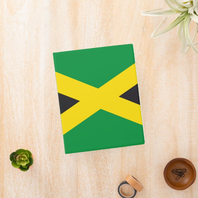 Jamaica flag mini binder (InSitu)