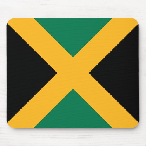 Jamaica Flag Mouse Pad