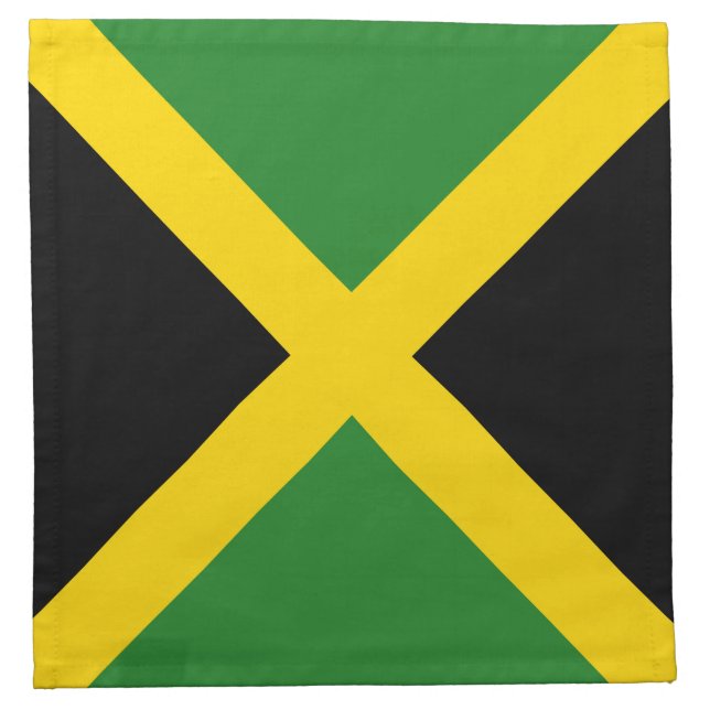Jamaica Flag Napkin (Front)