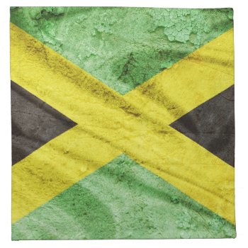 Jamaica Flag Napkin by Oneloveshop at Zazzle