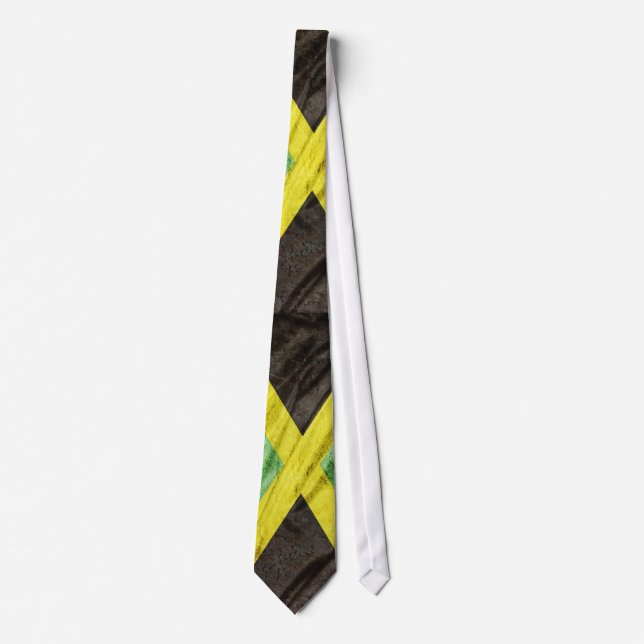 Jamaica flag neck tie (Front)