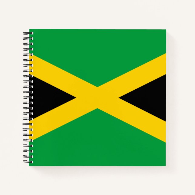 Jamaica Flag Notebook (Front)