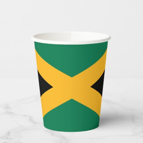 Jamaica Flag Paper Cups