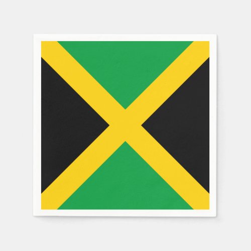 Jamaica Flag Paper Napkins