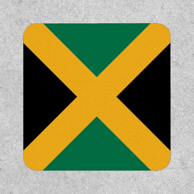 Jamaica Flag Patch (Front)