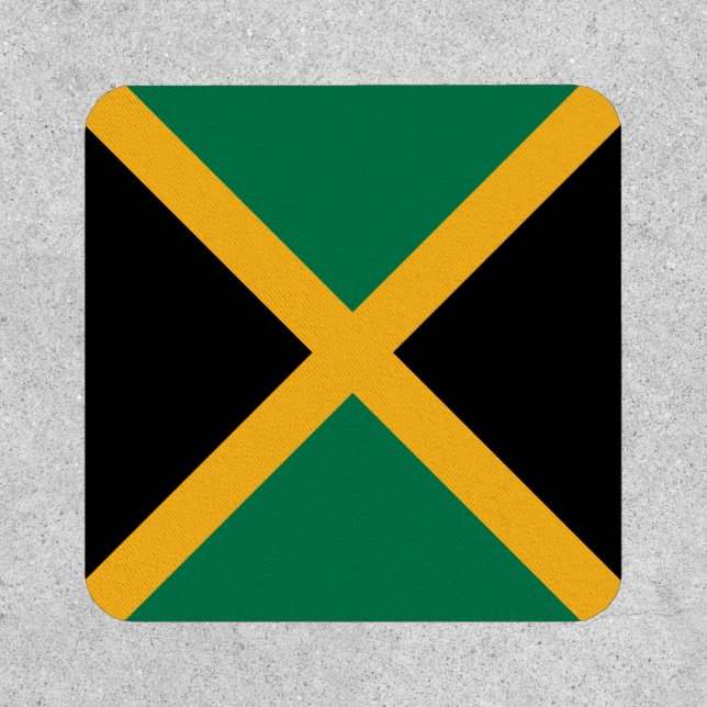 Jamaica Flag Patch (Front)