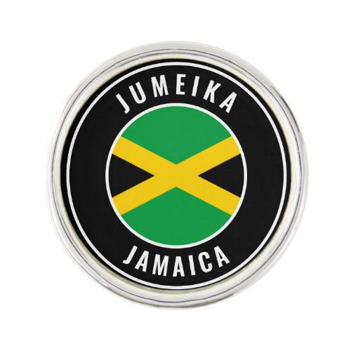 Jamaica Flag Patriotic Lapel Pin
