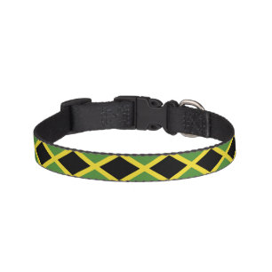 Jamaica Flag Pet Collar