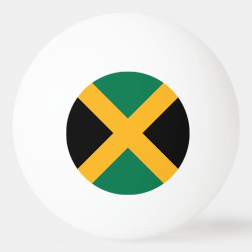 Jamaica Flag Ping Pong Ball