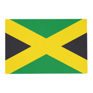 Jamaica flag placemat