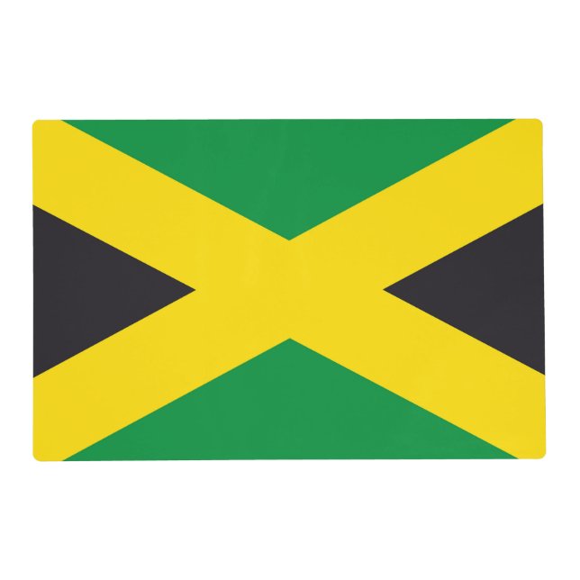 Jamaica flag placemat (Front)