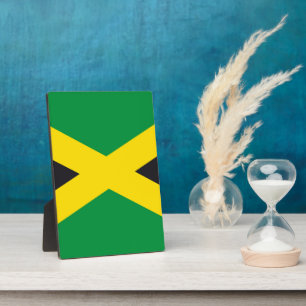 Jamaica flag plaque