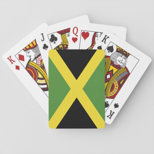 Jamaica Flag Playing Cards