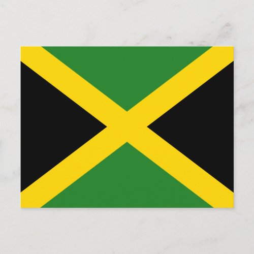 Jamaica Flag Postcard