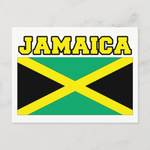 Jamaica Flag Postcard