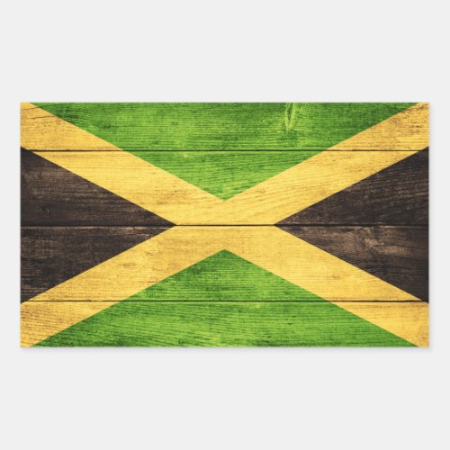 Jamaica Flag _ Proud Jamaicans _ Rasta Sticker