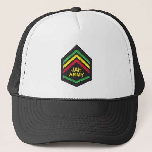 Jamaica Flag Rasta Reggae Roots Trucker Hat